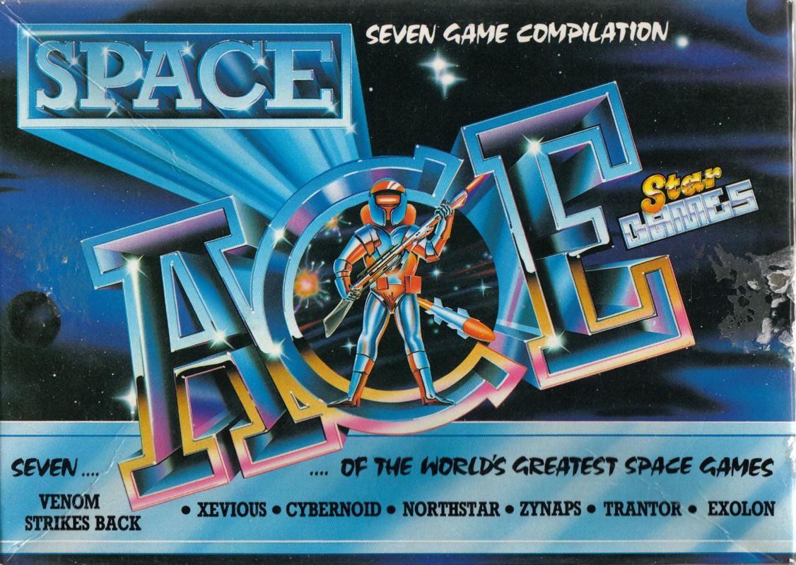 Space Ace box art for Commodore 64